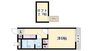 小野駅 徒歩6分 2階の物件間取画像